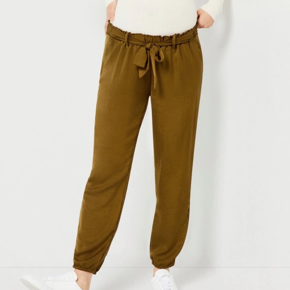 UNDERBELLY CHARMEUSE JOGGER MATERNITY PANT - Picture 7 of 11